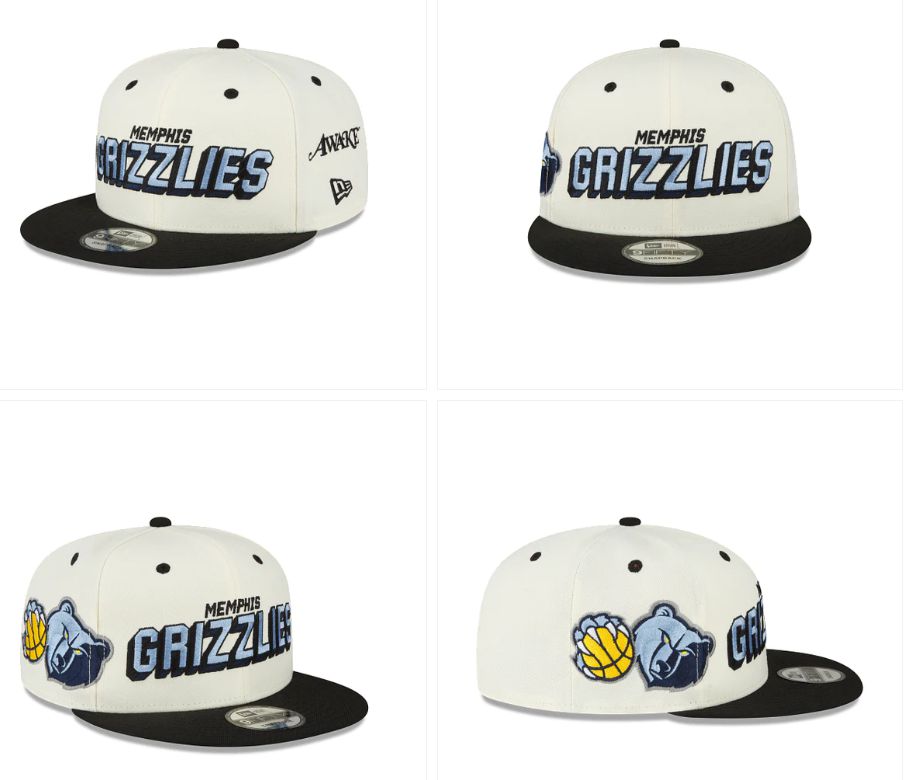2023 NBA Memphis Grizzlies Hat TX 2023320